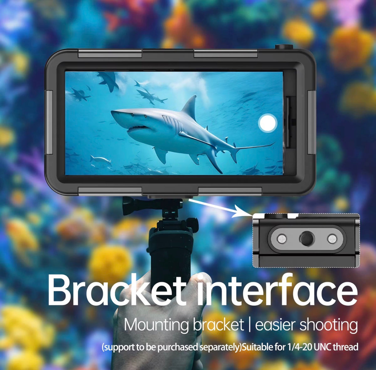 IP68 Waterproof & Shockproof Phone Case – 15M Diving Protection