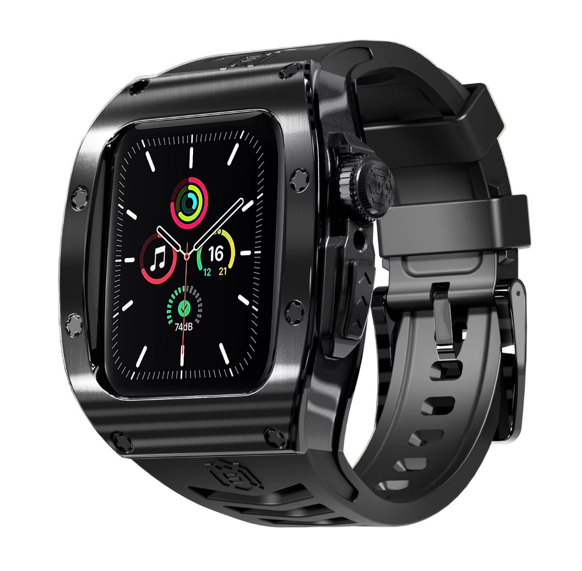 KREWLINE - Shellbox BLACK 44/45mm Shockproof Apple Watch Case
