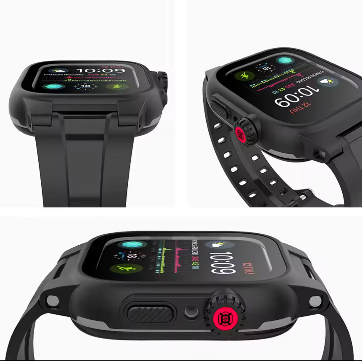 KREWLINE x SHELLBOX | IP68 Waterproof Apple Watch Protective Case – 44mm