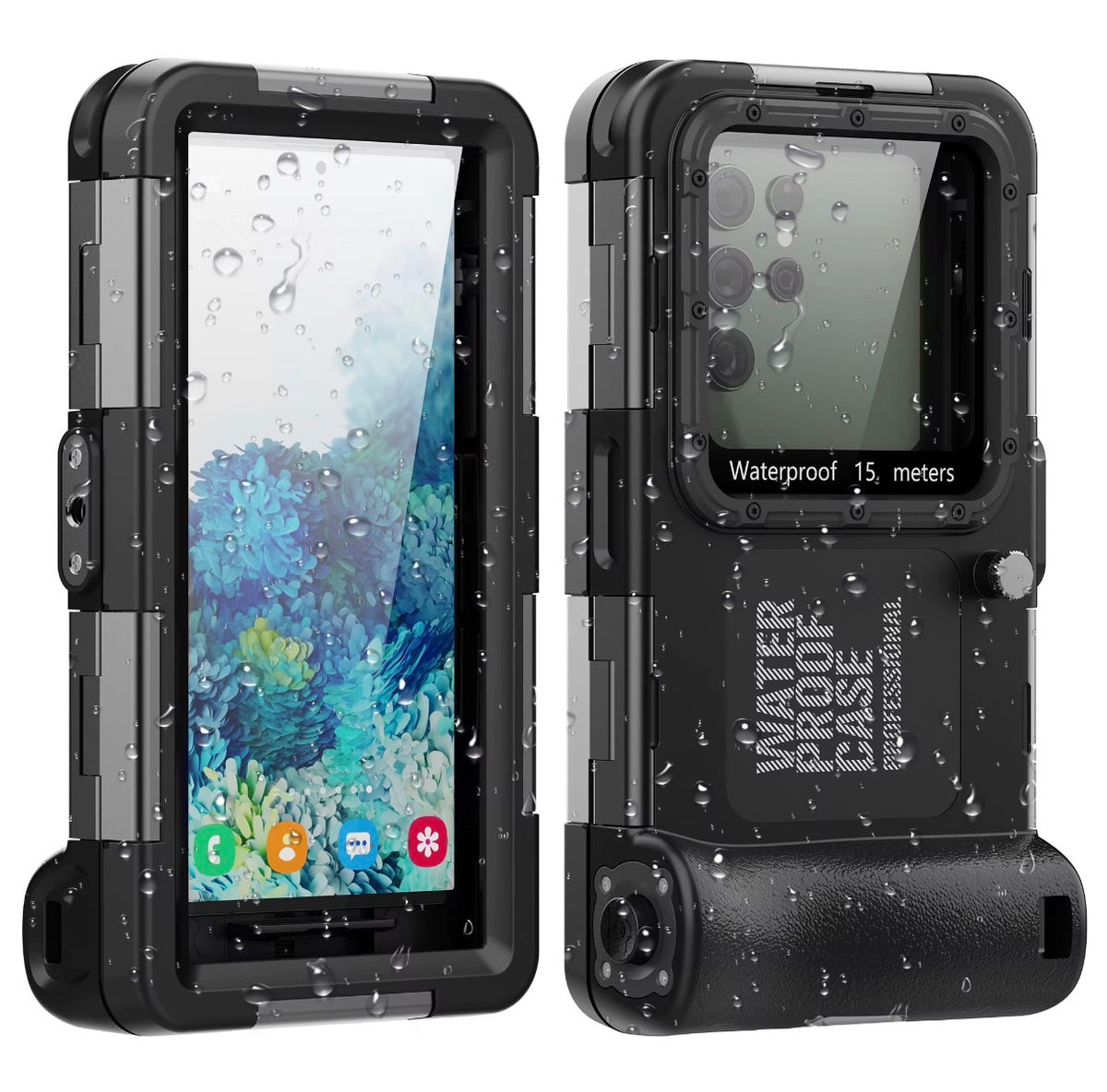 IP68 Waterproof & Shockproof Phone Case – 15M Diving Protection