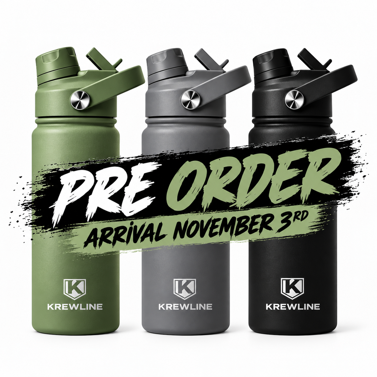 Insulated 32oz Stainless Steel Water Bottle